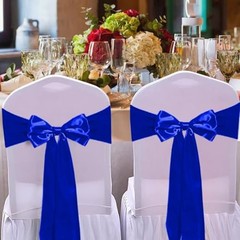 Stain Table Runners 10 Pack Silk Smooth Table 10 Pack 12×108 Inch Royal Blue