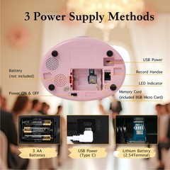Plifoew Audio Guest Book Wedding Phoneaudio Guestbook Phone Vintage Style Audio