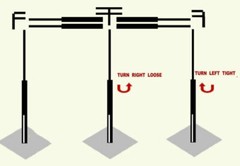 DOUBLE CROSS BAR ADJUSTABLE QUICK BACKDROP KIT 10FT x 20FT PIPE WITHOUT DRAPE