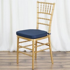 Navy Blue POLYESTER CUSHION for CHIAVARI CHAIR Wedding Ceremony Decoration