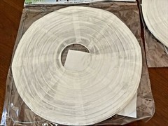 Lot of 2 NOS SEALED Spring White Paper Lanterns 12″ by DARICE