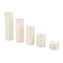 For Party Tables Decor 5pcs Wedding Centerpieces Cardboard Vases Flowers Stands