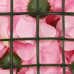 12pcs 3D Artificial Flower Wall Panel Silk Rose Mat for Wedding Backdrop 38*38cm