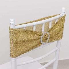 5 CHAMPAGNE Spandex Chiavari Chair Cushion Covers Wedding Reception Party