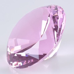 200mm Huge Pink Crystal Diamond Paperweight Wedding Centerpieces Gifts