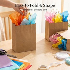 TOXOY 360 Sheets Tissue Paper Bulk, 11.5 x 8 Inch Gift medium, Multicolor