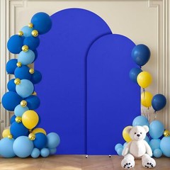 Royal Blue Arch Backdrop Covers – 7.2FT, 6FT Spandex Fitted Wedding Arch Stan…