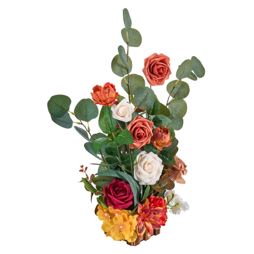 Uimoso 4pcs Freestanding Flower Arrangements for Wedding Floral Centerpieces