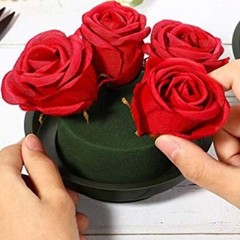 Replacement Garden Park Flower Arrangement Mud Decoration Plastic+Foam
