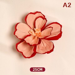 Chinese New Year Decoraiton Wrinkle Flower Wedding Room Background Wall Decor