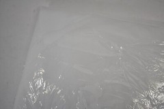 Lot of 3 Polyester Banquet Chair Covers White Wedding Event Decorations