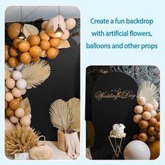 Arch Backdrop Cover 3-Piece Set Stretch Spandex 4ft 5ft 6ft | Wrinkle-free
