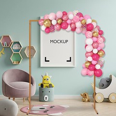 2*1.5m Balloon Wedding Backdrop Stand Balloon Frame Stand Garden Decoration