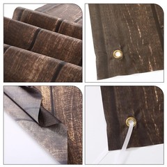 Mixweer Brown Wood Backdrop for Photography Rustic Wooden Photo Backdrop Deco…