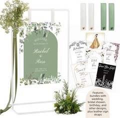 Wedding sign stand, adjustable. Welcome to our wedding sign stand