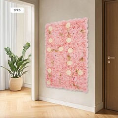 Artificial Flower Wall Panels Wedding Home Decor Backdrop Floral Backgrounds