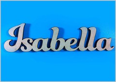 Personalised Custom MDF MEDIUM LARGE Wooden Name Plaque Sign Wedding Birthday