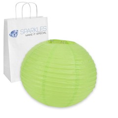 5 pcs 12″ inch Chinese Paper Lantern – Apple Green – Wedding Party Event qe