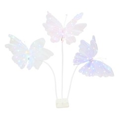 Butterfly Stand With Led Lights Artificial Butterfly Wedding Party Aisle Decor