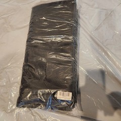 Chair Covers Weddings Events Black SQUARE TOP 5 PK POLYESTER BANQUET New