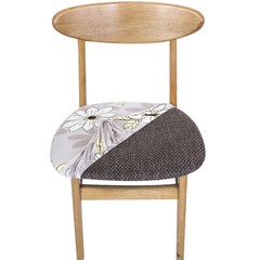 Stretch Seat Covers for Dining Chairs Wedding Banquet Chair Cushion Slipcovers