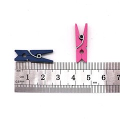 Mini Heart-Shaped Wooden Clips: Photo/Paper/Clothes Pegs for Home Decor
