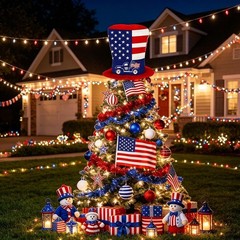 Star and Stripe Hat for National For Celebration Patriotic Party Decoration
