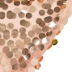 7.5 ft BLUSH Sparkly Big Payette Sequin Backdrop STAND COVER Party Decorations