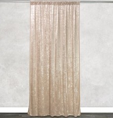 YCC Linens – Velvet Drape with 4 Inch Pocket (1 Panel)