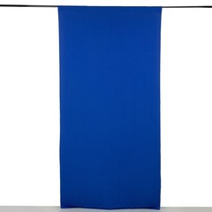 5 ft x 10 ft ROYAL BLUE 4-Way Stretch Spandex Divider Backdrop Curtain Wedding