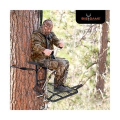 Big Game Captain XC Hang-On Treestand, Lightweight Steel Construction with 14…