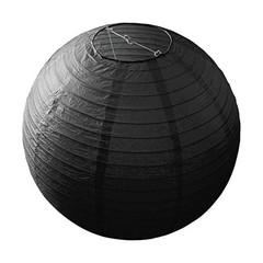 10/12in Ball Round Paper Lantern Hanging Lamp Shade Decoration for Wedding Party