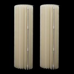 2PCS Cylinder Pedestal Stands for Party Table Cake Pedestal Stand for Parties