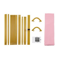 Party Wedding Backdrop Rack Prop Stand W/ Cloth Cover Event Decoration Shelf DIY