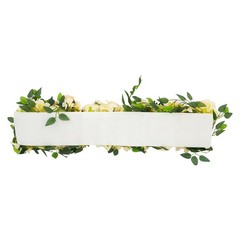 Artificial Flowers for Party Wedding 100*30cm Artificial Silk Flowers Row HOT