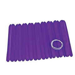Fun Express 15″ Purple Hanging Tissue Paper Pom-Pom Decorations – 6 Pc.