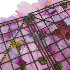 12pcs Artificial Silk Rose Flowers 3D Backdrop Wall for Wedding Party Decoration