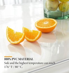 Deep Dream 1.5mm Thick 45 Inches Clear Round Table Protector, Round Table Cov…