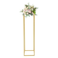 Tall Flower Stand, Rectangular Flower Display Rack, Geometric Flower Stand New