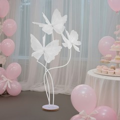 3PCS Fake Butterfly Artificial Butterfly Decoration Simulated Butterfly Ornament