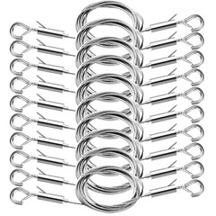10PCS Adjustable Picture Hanging Wire Kit,4.9FT Heavy Duty Stainless Steel Ro…