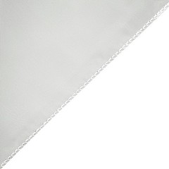10 Ivory Premium Chiffon Wide CHAIR SASHES Wedding Party Reception Decorations