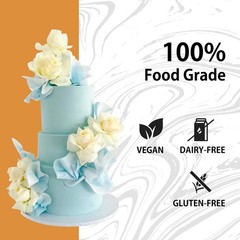 25pcs A4 Sized Edible Wafer Paper (8.5″ x 11″ | 0.3mm) Food Grade Wafer Sheet…