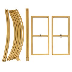 Gold Wedding Arch Rack Heart-shaped Flower Stand Metal Party Backdrop Rack