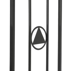Outdoor Steel Garden Archway Trellis For Roses&Vine Climbing Plant Stand 89.5in