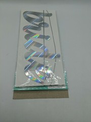 Silver Foil Letter Banner “Bride To Be” 2.45×0.4Letters/ 9ft string