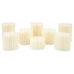 8-Piece Round Cylinder Wedding Flower Stands Paper Stand for Wedding Dessert