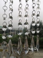 20Pcs Acrylic Beads Garland Chandelier Hanging Wedding 50CM Party Decortion