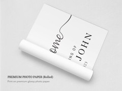 Custom Wedding Welcome Sign simple white background Outdoor Indoor Sign For Gift
