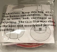 2 Red, White, and Blue Paper Mini Lantern, 4th of July Patriotic, New, Unopened